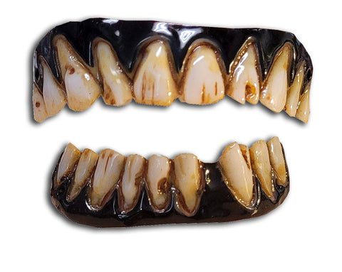 NEW BLACK GUM DEAD FRED FX Fangs Veneers by Dental Distortions