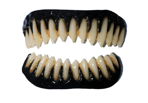BLACK GUMMED RAPTOR FX Fangs by Dental Distortions