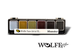 WolfeFX 6 color monster professional makeup kit